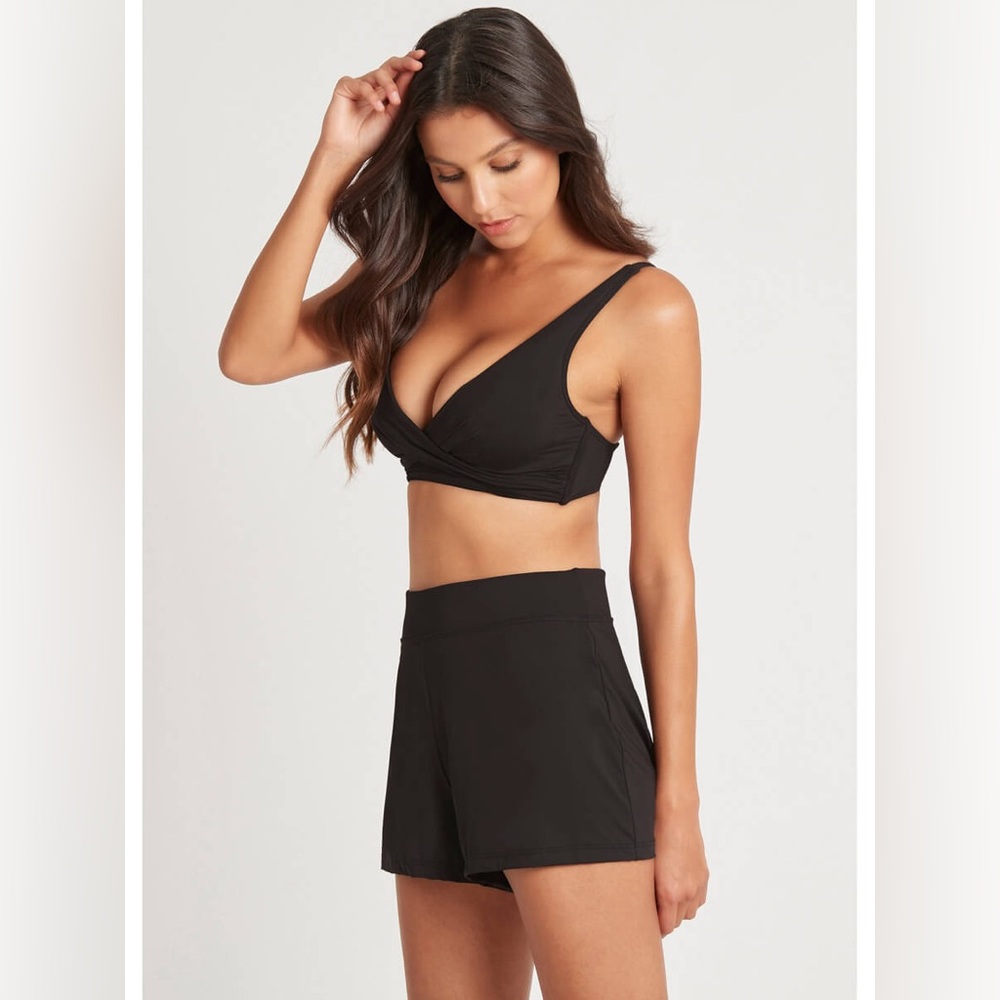 Sea Level Swim Shorts In Black Women’s Size 16 - Picture 3 of 7
